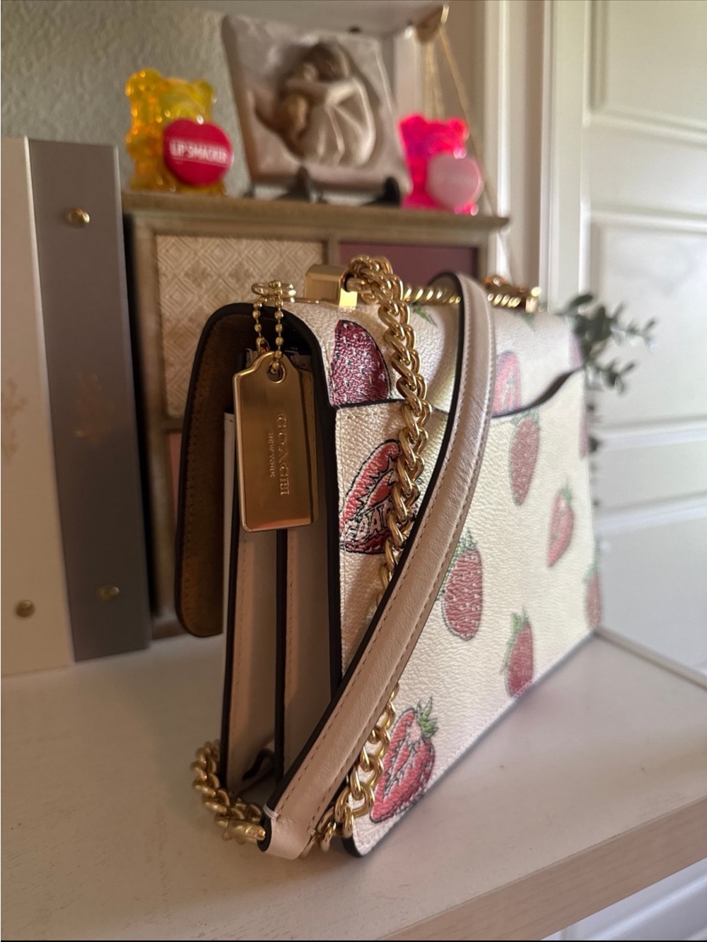 Coach Klare Crossbody Strawberry Bag - Picture 4 of 10